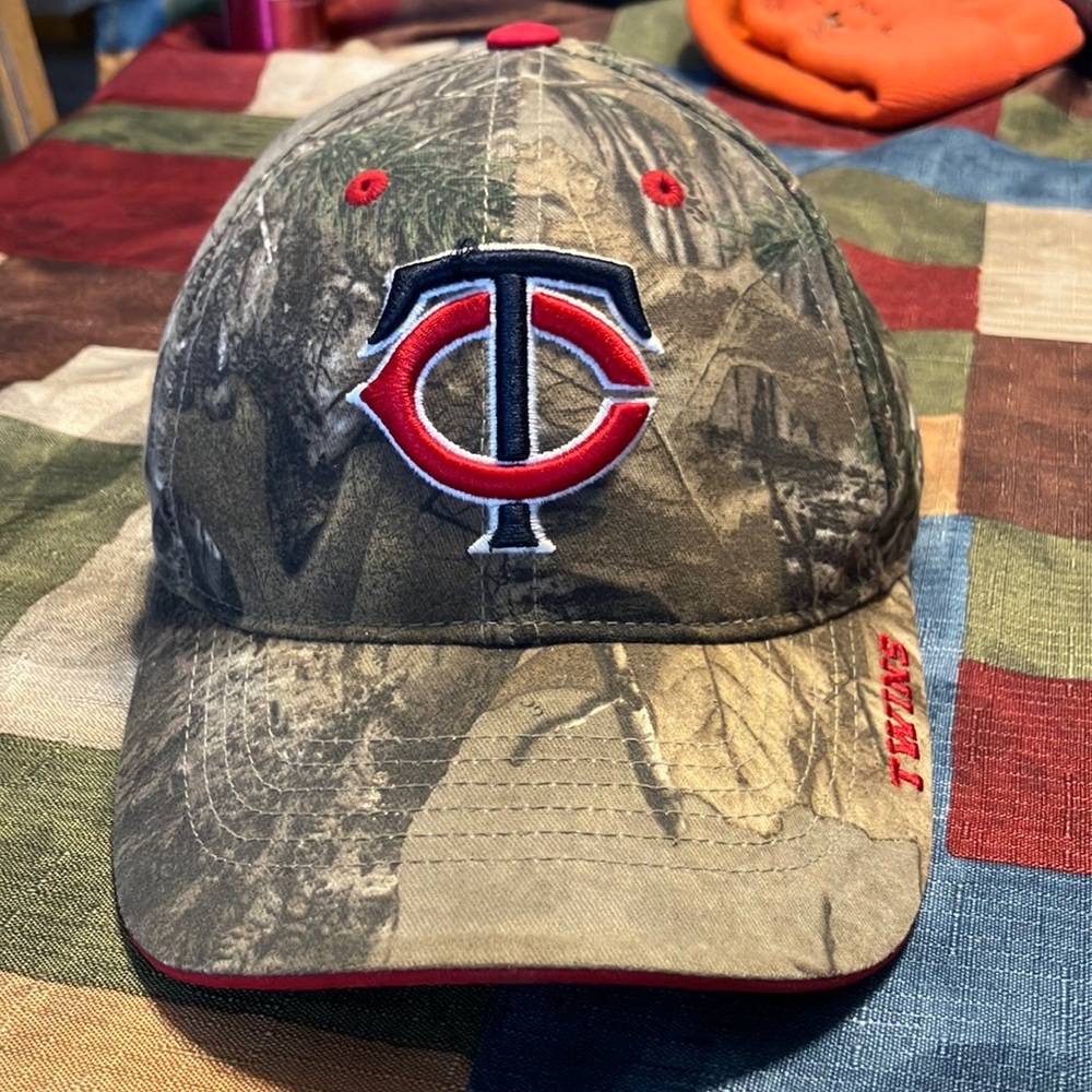 Camo Minnesota Twins hat
